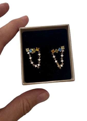 Pendientes Cadena