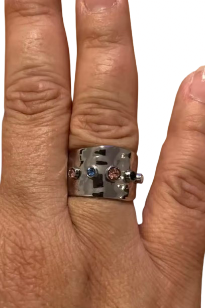 Anillo Zirconia