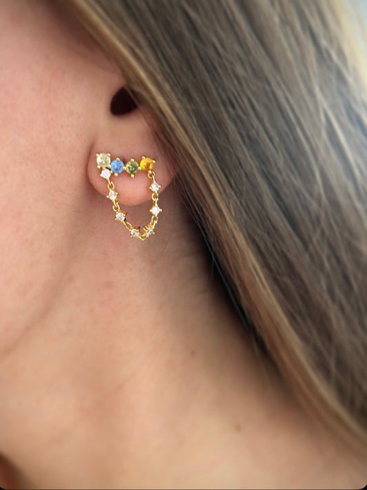 Pendientes Cadena